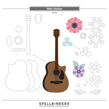 Spellbinders Dies - Bibi\'s Musical Notes / Mini Guitar